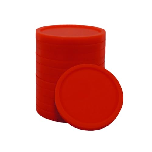 CombiCraft Kunststoff Wertmarken Rot - 100 Stück - 23mm Durchmesser - Vielseitige Nutzung für Veranstaltungen, Gastronomie und Spiele - Ideal für Transaktionen oder als Belohnungssystem CombiCraft Kunststoff Wertmarken Rot - 100 Stück - 23mm Durchmesser - Vielseitige Nutzung für Veranstaltungen, Gastronomie und Spiele - Ideal für Transaktionen oder als Belohnungssystem von CombiCraft