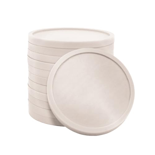 CombiCraft Kunststoff Wertmarken oder Pfandmarken Perlmutt - Packung mit 100 Stück - 29mm Durchmesser - Ideal für Gastronomie, Events und Firmenkatinen von CombiCraft