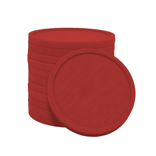 CombiCraft Kunststoff Wertmarken oder Pfandmarken Weinrot - Packung mit 100 Stück - 29mm Durchmesser - Ideal für Gastronomie, Events und Firmenkatinen CombiCraft Kunststoff Wertmarken oder Pfandmarken Weinrot - Packung mit 100 Stück - 29mm Durchmesser - Ideal für Gastronomie, Events und Firmenkatinen von CombiCraft