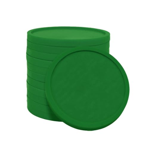Combicraft Kunststoff Wertmarken oder Pfandmarken Dunkelgrün - Vorteilspack mit 1000 Stück - 29mm Durchmesser - Ideal für Gastronomie, Events und Firmenkatinen Combicraft Kunststoff Wertmarken oder Pfandmarken Dunkelgrün - Vorteilspack mit 1000 Stück - 29mm Durchmesser - Ideal für Gastronomie, Events und Firmenkatinen von CombiCraft