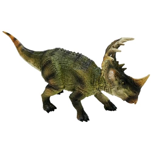 Comebachome Dinosaurierfiguren, Triceratops realistischer sammelbarer Bildungsdinosaurierspielzeuggeschenk Plastik Dinosaurier für Jungen, Geburtstagsgeschenke, (Triceratops), Dinosaurierspie von Comebachome