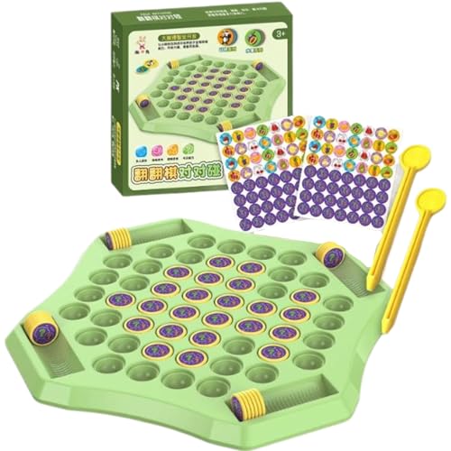 Comebachome Flip Memory Chess Animal Series, 12, 4 -Zoll -Plastikschachbrettspiel mit 58 Runden und 2 Drehen von Stiften, Cartoon Animals Bildungsbrettspiel für Kindergartenversammlung Comebachome Flip Memory Chess Animal Series, 12, 4 -Zoll -Plastikschachbrettspiel mit 58 Runden und 2 Drehen von Stiften, Cartoon Animals Bildungsbrettspiel für Kindergartenversammlung von Comebachome