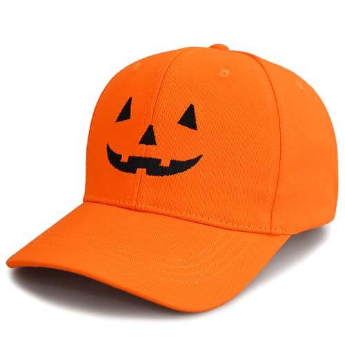 Comebachome Halloween Hut Spaß & einzigartiges Kürbis Lächeln Print Baseballhut Verstellbar Unisex Stickerei Kappe für Männer Männer, Halloween Dekorationen Comebachome Halloween Hut Spaß & einzigartiges Kürbis Lächeln Print Baseballhut Verstellbar Unisex Stickerei Kappe für Männer Männer, Halloween Dekorationen von Comebachome