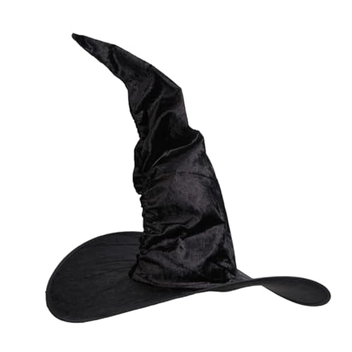 Halloween Hexenhut Großer Frauen Hexenhut Schwarzes Kostümzubehör Halloween Cosplay Accessoires, Kostüm Halloween Hexenhut Großer Frauen Hexenhut Schwarzes Kostümzubehör Halloween Cosplay Accessoires, Kostüm von Comebachome