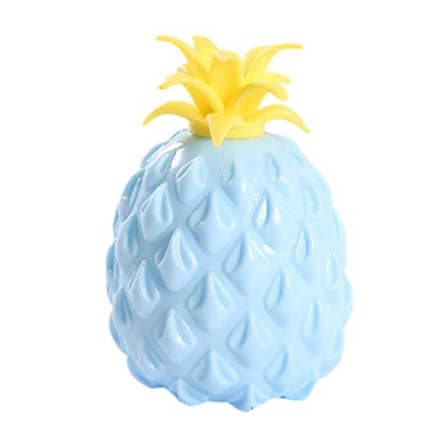 Squeeze Vent Ball, Dekompression Fruchtspielzeug Squeeze Vent Ball Ananas-Form Handgelenks-Squeeze-Spielzeug für Kinder Erwachsene Stressabbau, Dekompression Fruchtspielzeug von Comebachome