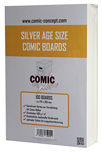 Comic Concept Silver Age Size Comic Boards (100 Stück) von Comic Concept