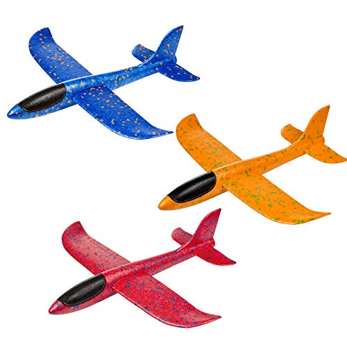 Comius Sharp Segelflugzeug, 3 Stücke Schaum Flugzeug Styropor, Modell Schaum Flugzeug, Manuelles Werfen Spielzeug, Outdoor Sport Spielzeug für Kinder Comius Sharp Segelflugzeug, 3 Stücke Schaum Flugzeug Styropor, Modell Schaum Flugzeug, Manuelles Werfen Spielzeug, Outdoor Sport Spielzeug für Kinder von Comius Sharp