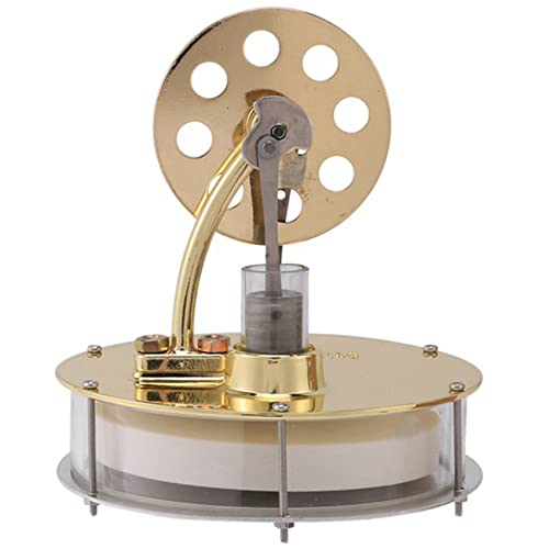 Compasty Stirling-Motor-Modell mit niedriger Temperatur, Wissenschaft der Energie mit Dampf, zur Herstellung von Ornamenten für physische Expeditionsmuster von Compasty