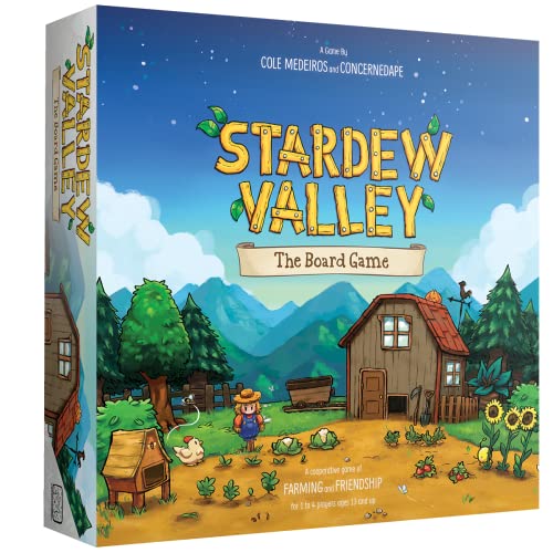 ConcernedApe LLC Stardew Valley: Das Brettspiel, Brettspiel, ab 14 Jahren, 1-4 Spieler, 45-200 Minuten Spieldauer - Englische Sprache von Stardew Valley