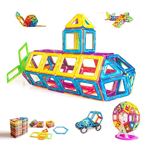 CONDIS Magnetische Bausteine 95 Teile, Magnetspielzeug Magneten Fuer Kinder Magnetbausteine Set Spielzeug Magnetspiele für Kinder Geschenk ab 3 4 5 6 7 8 Jahre Junge Mädchen Bauklötze Bausatz CONDIS Magnetische Bausteine 95 Teile, Magnetspielzeug Magneten Fuer Kinder Magnetbausteine Set Spielzeug Magnetspiele für Kinder Geschenk ab 3 4 5 6 7 8 Jahre Junge Mädchen Bauklötze Bausatz von CONDIS