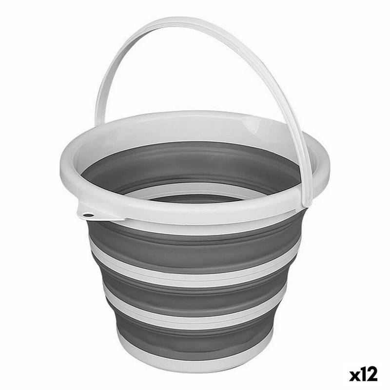 Eimer mit Henkel Confortime 10 L 34 x 33 x 25 cm (12 Stück) von Confortime