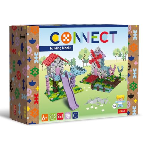 Connect Trefl Bausteine Set 2in1, Baumhaus/Windmühle - 255 Elemente: 250 Bausteine + Figur 5 Bausteine, Kreatives Spielzeug für Erwachsene und Kinder ab 6 Jahren Connect Trefl Bausteine Set 2in1, Baumhaus/Windmühle - 255 Elemente: 250 Bausteine + Figur 5 Bausteine, Kreatives Spielzeug für Erwachsene und Kinder ab 6 Jahren von Connect