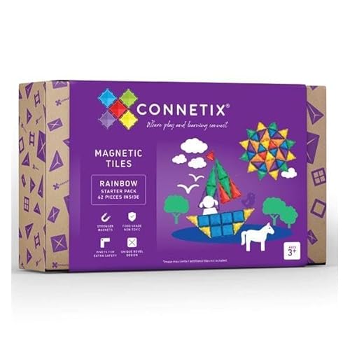 Connetix 62er Starter Pack, Regenbogen von Connetix