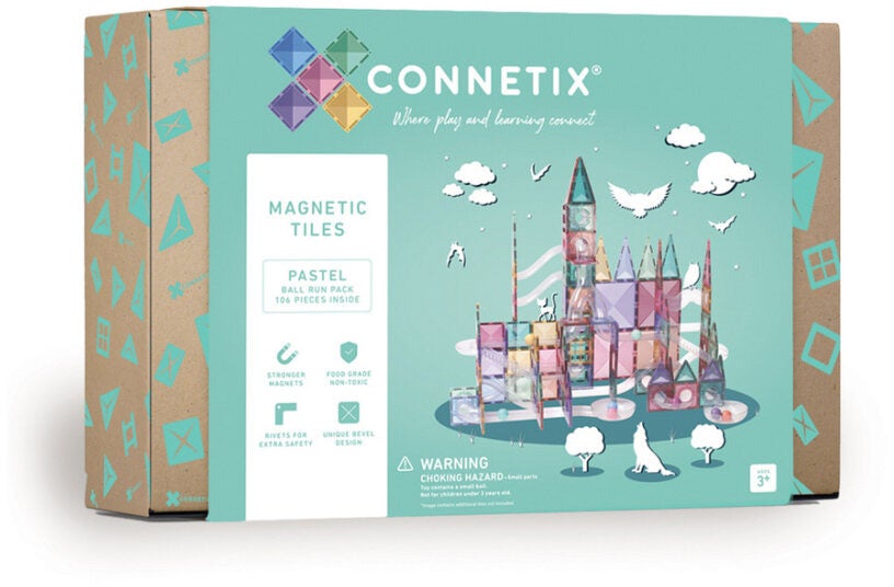Connetix Bausatz Pastel Ball Run Pack 106 Teile Connetix Bausatz Pastel Ball Run Pack 106 Teile von Connetix