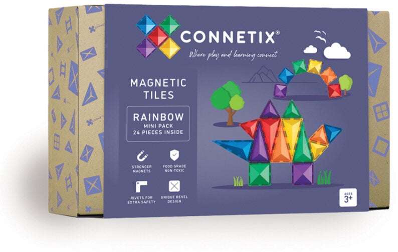 Connetix Bausatz Rainbow Mini 24 Teile Connetix Bausatz Rainbow Mini 24 Teile von Connetix