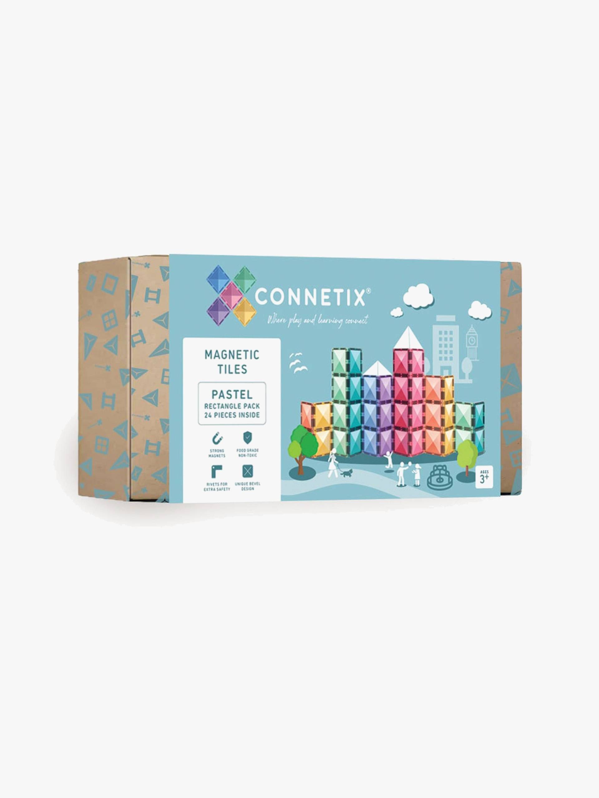 Connetix Magnetische Bauteile Pastell Rechteck 24 Teile von Connetix