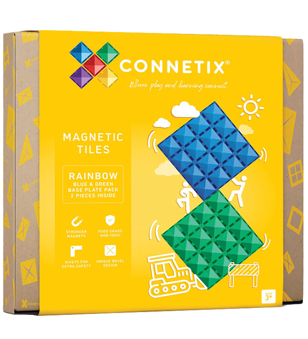 Connetix Magnettafeln - 2 Teile - Blau und Grün - Connetix - One Size - Magnetspielzeug Connetix Magnettafeln - 2 Teile - Blau und Grün - Connetix - One Size - Magnetspielzeug von Connetix