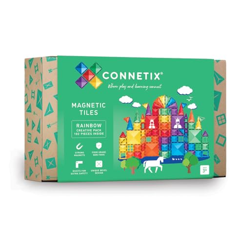 CONNETIX Rainbow Creative Pack, 102 Teile von Connetix