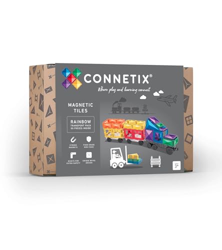 Connetix Rainbow Transport Pack 50 Stück von Connetix