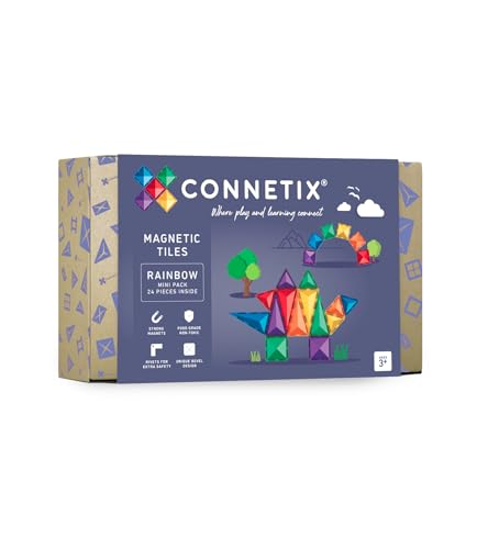 Connetix Regenbogen Mini Pack 24 Stücke von Connetix