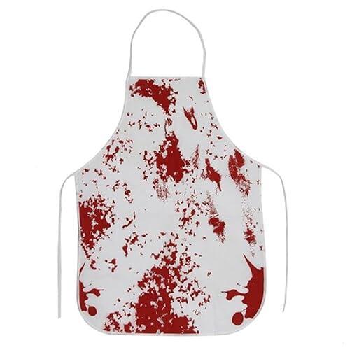 Conponous Metzger Halloween Kostüm für Männer (Rot) von Conponous