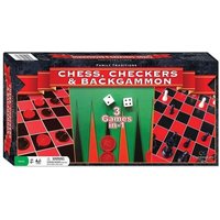 Family Traditions Checkers, Chess and Backgammon von Continuum Games