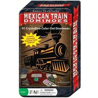 Family Traditions Mexican Train Dominoes Tin Family Traditions Mexican Train Dominoes Tin von Continuum Games
