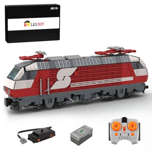 ControlCraze 965PCS MOC-75579 Brenner Lokomotive Bausteine Set 6wide Design mit 9V Motoroption Einzigartiges Modell Kompatibel Eisenbahn Fans und Sammler ControlCraze 965PCS MOC-75579 Brenner Lokomotive Bausteine Set 6wide Design mit 9V Motoroption Einzigartiges Modell Kompatibel Eisenbahn Fans und Sammler von ControlCraze