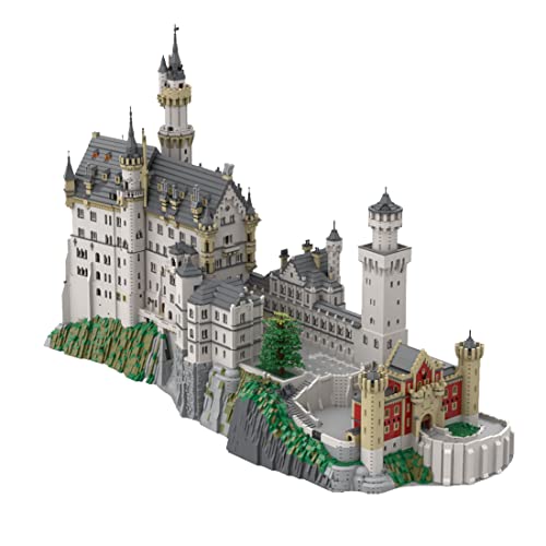 ControlCraze Schloss Neuschwanstein Modell Bausatz – 57602 Klemmbausteine Architektur Set für Erwachsene, Mini Modular MOC Baukasten, Kreatives Geschenk für Fans & Sammler von ControlCraze