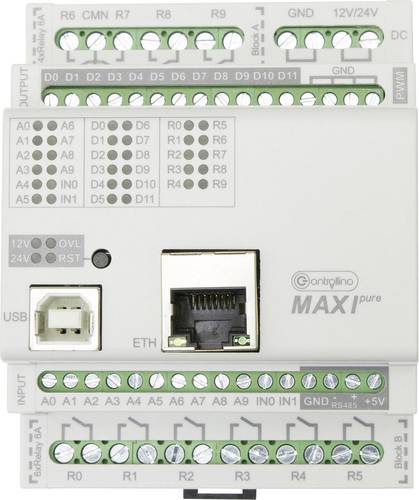 Controllino MAXI pure 100-100-10 SPS-Steuerungsmodul 12 V/DC, 24 V/DC von Controllino