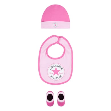 Converse Set aus Lätzchen, Mütze und Socken von Converse