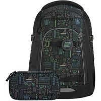 COOCAZOO 211807 Schulrucksack MATE Humedica, Free Spirit, 3-tlg. von Coocazoo