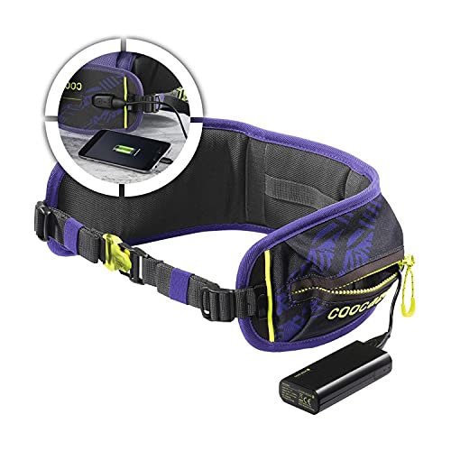 Coocazoo Hüftgurt „TecCheck Violet“, lila, integrierter Power Pack, USB-Ladeport, 4000 mAh, inklusive Micro-USB-Ladekabel, ergonomischer Sitz, ab der 5. Klasse Coocazoo Hüftgurt „TecCheck Violet“, lila, integrierter Power Pack, USB-Ladeport, 4000 mAh, inklusive Micro-USB-Ladekabel, ergonomischer Sitz, ab der 5. Klasse von Coocazoo