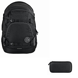 Coocazoo MATE Black Coal Schulrucksack Set 2tlg Coocazoo MATE Black Coal Schulrucksack Set 2tlg von Coocazoo