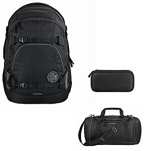 Coocazoo MATE Black Coal Schulrucksack Set 3tlg von Coocazoo