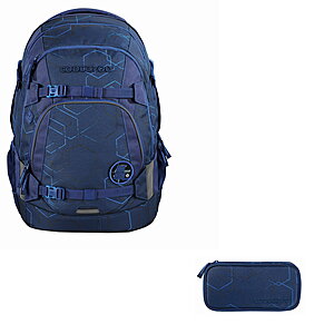 Coocazoo MATE Blue Motion Schulrucksack Set 2tlg von Coocazoo