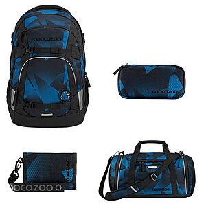 Coocazoo MATE Electric Ice 4tlg Schulrucksack Set Coocazoo MATE Electric Ice 4tlg Schulrucksack Set von Coocazoo