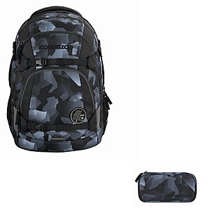 Coocazoo MATE Grey Rocks Schulrucksack Set 2tlg von Coocazoo