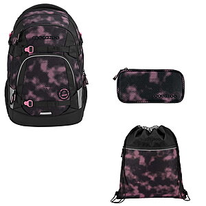 Coocazoo MATE Pink Illusion 3tlg Schulrucksack Set von Coocazoo