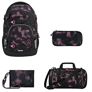 Coocazoo MATE Pink Illusion 4tlg Schulrucksack Set von Coocazoo