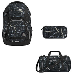 Coocazoo MATE Reflective Splash 3tlg Schulrucksack Set von Coocazoo