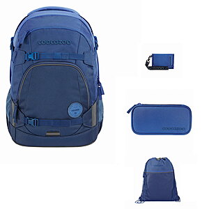 Coocazoo Mate All Blue 4tlg Schulrucksack Set von Coocazoo