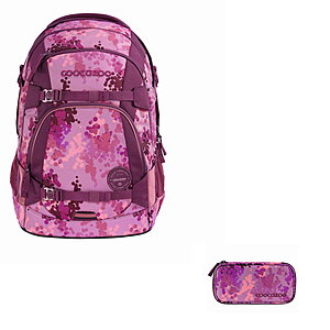 Coocazoo Mate Cherry Blossom 2tlg Schulrucksack Set Coocazoo Mate Cherry Blossom 2tlg Schulrucksack Set von Coocazoo