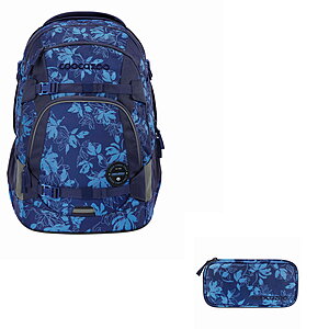 Coocazoo Mate Tropical Night 2tlg Schulrucksack Set von Coocazoo