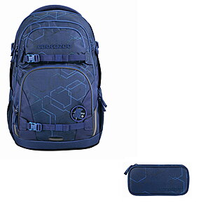 Coocazoo PORTER Blue Motion Schulrucksack Set 2tlg von Coocazoo