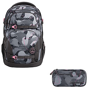 Coocazoo PORTER Bubble Brush 2tlg Schulrucksack Set von Coocazoo