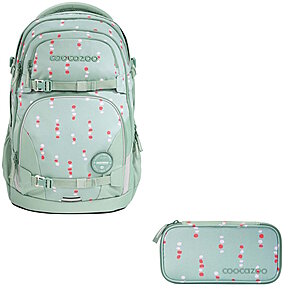 Coocazoo PORTER Dancing Dots 2tlg Schulrucksack Set von Coocazoo