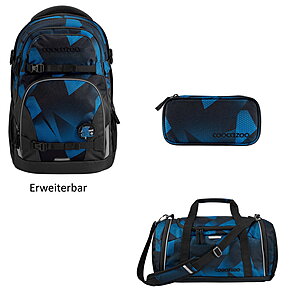 Coocazoo PORTER Electric Ice 3tlg Schulrucksack Set Coocazoo PORTER Electric Ice 3tlg Schulrucksack Set von Coocazoo
