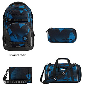 Coocazoo PORTER Electric Ice 4tlg Schulrucksack Set Coocazoo PORTER Electric Ice 4tlg Schulrucksack Set von Coocazoo