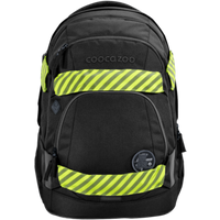 coocazoo 211443 Neon Pull-Over-Set, Yellow Reflective, 4-tlg Rucksack-Zubehör-Set von Coocazoo